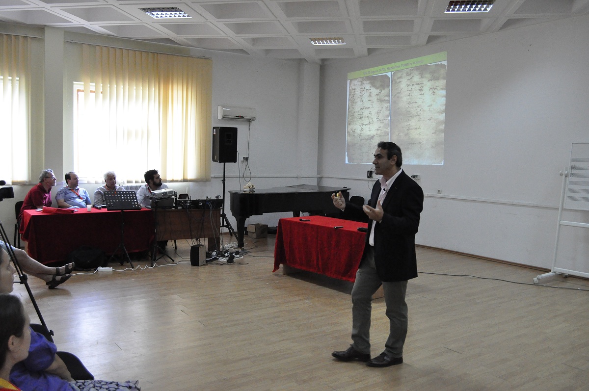 Cursuri în cadrul Masterclass-ului de Cânt Bizantin