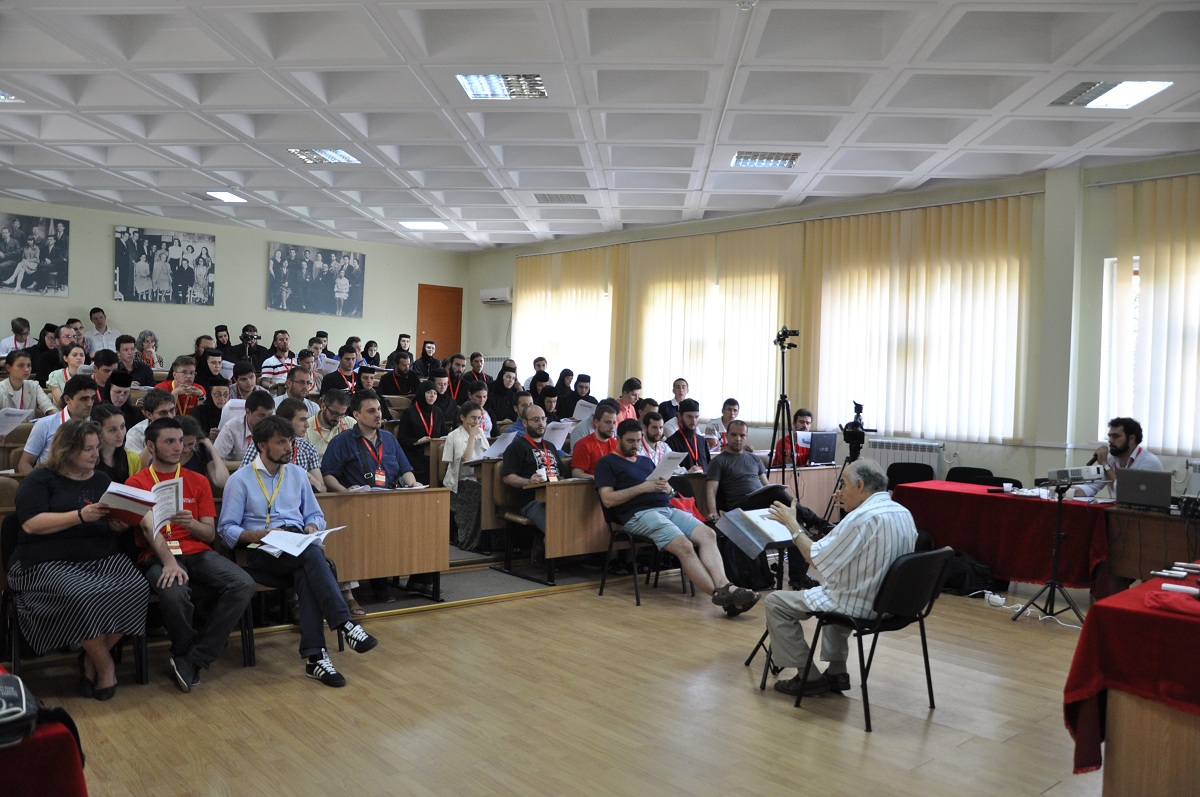 Curs de interpretare psaltică susţinut de Lykourgos Angelopoulos