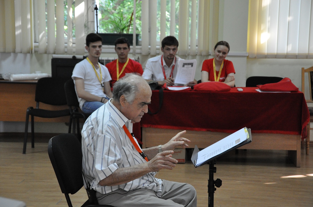 Curs de interpretare psaltică susţinut de Lykourgos Angelopoulos