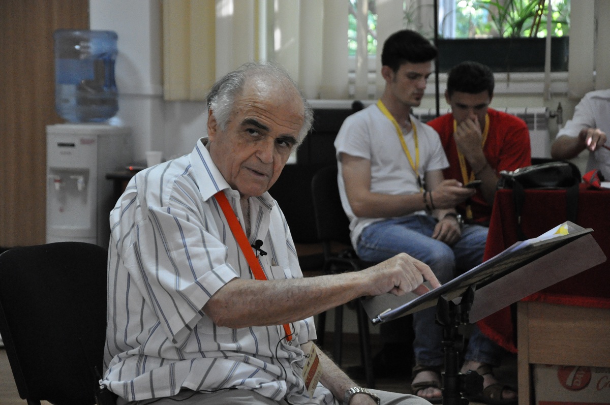 Curs de interpretare psaltică susţinut de Lykourgos Angelopoulos