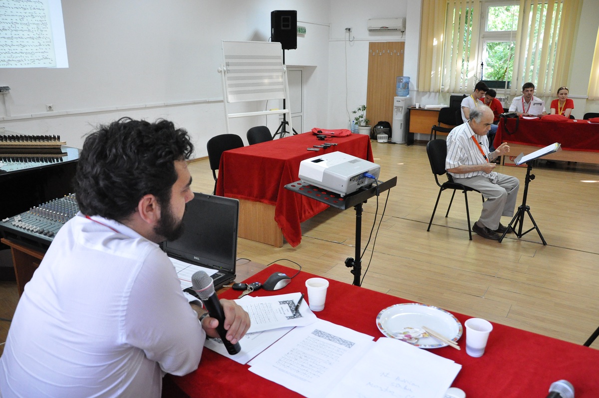 Curs de interpretare psaltică susţinut de Lykourgos Angelopoulos