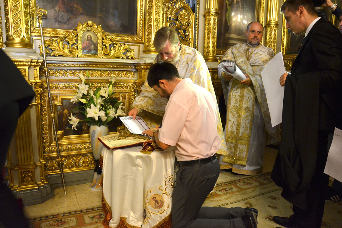 Absolvenţii Facultăţii de Teologie au depus jurământul de credinţă