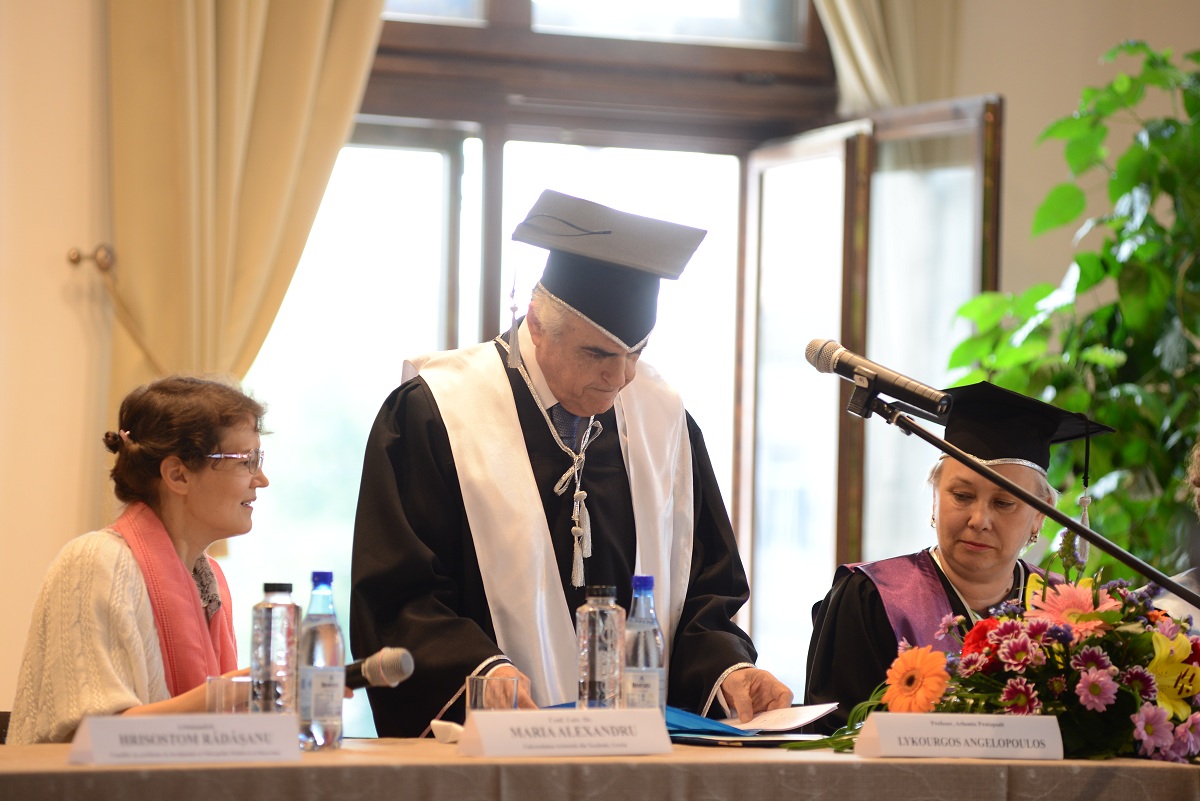 Lykourgos Angelopoulos, Doctor Honoris Causa al Universităţii de Arte „George Enescu“ din Iaşi