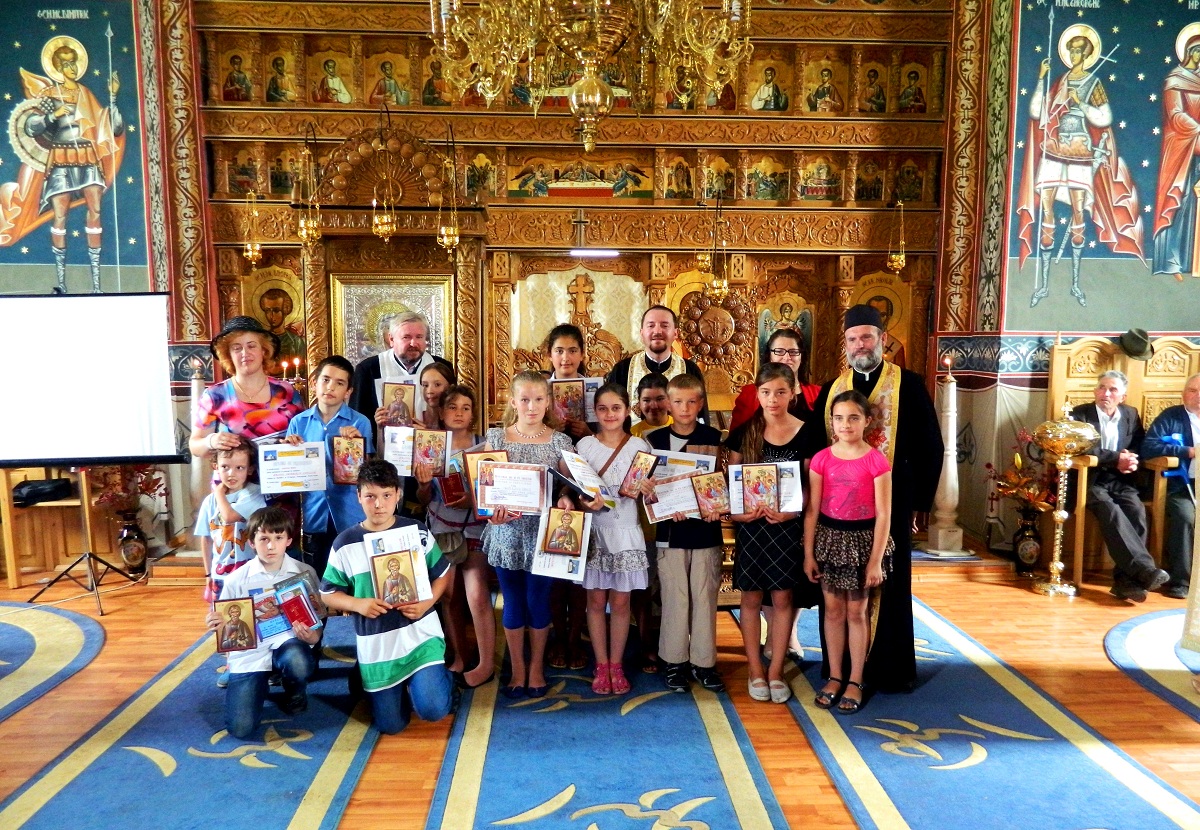 Catehezele pentru copiii din Negreşti, la final