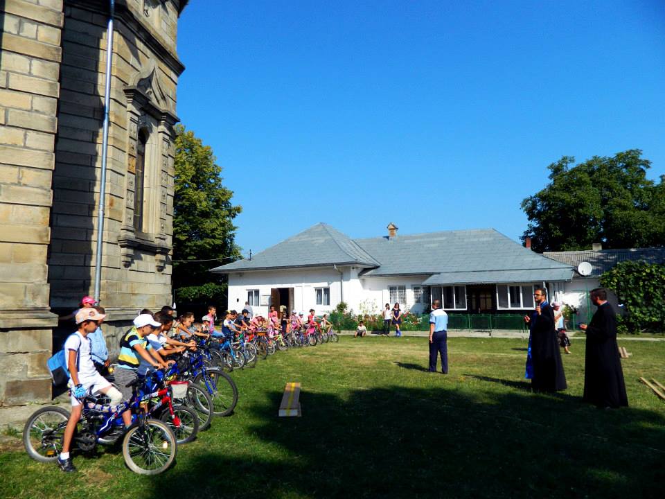 Prevenire cu tematică rutieră în parohia Cut 1