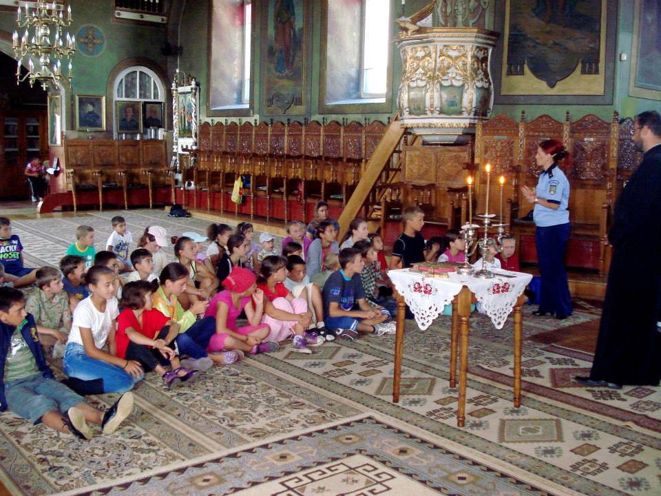 Prevenire cu tematică rutieră în parohia Cut 1