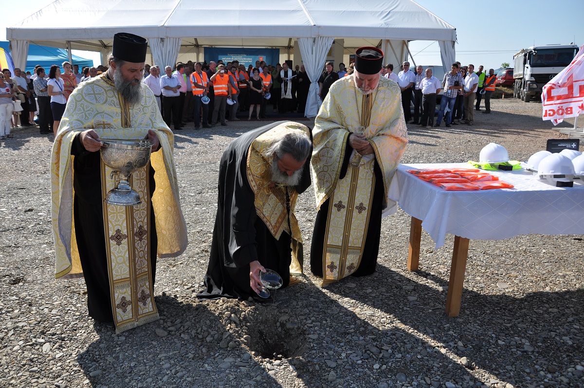 Binecuvântarea lucrărilor de modernizare a Aeroportului Iaşi