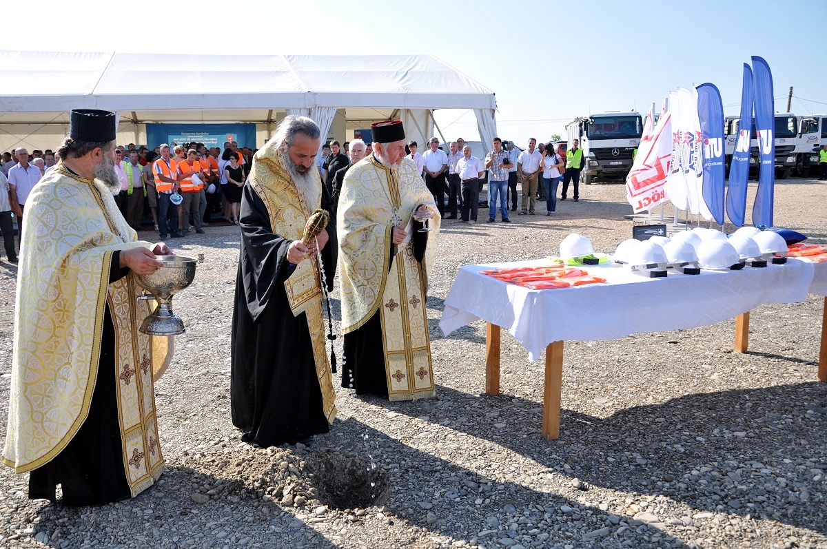 Binecuvântarea lucrărilor de modernizare a Aeroportului Iaşi