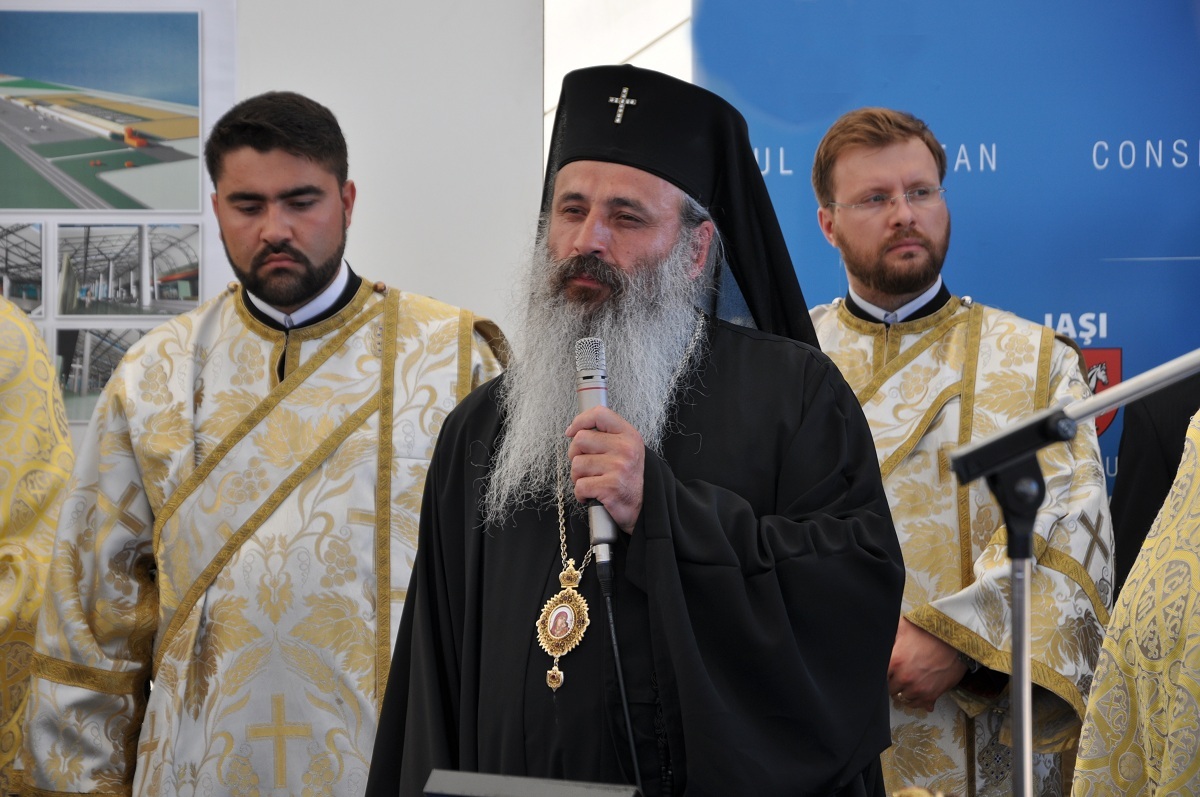 Binecuvântarea lucrărilor de modernizare a Aeroportului Iaşi