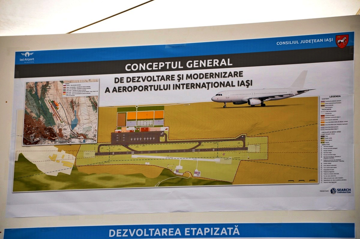 Binecuvântarea lucrărilor de modernizare a Aeroportului Iaşi