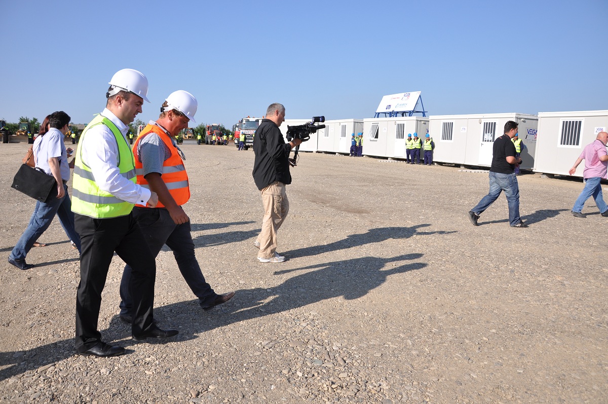 Binecuvântarea lucrărilor de modernizare a Aeroportului Iaşi