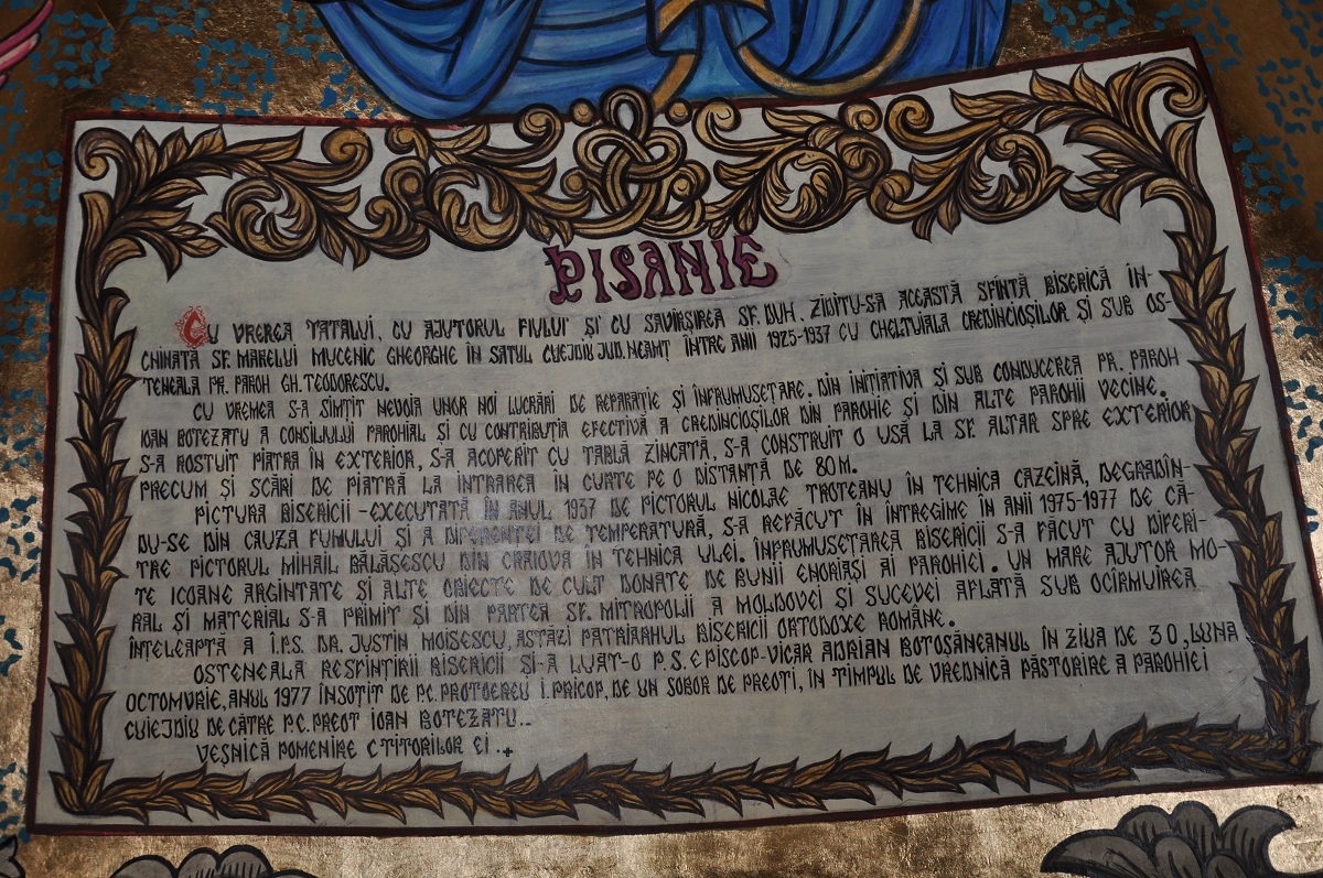 Biserica parohiei Cuiejdiu-Gârcina, resfințită de IPS Mitropolit Teofan