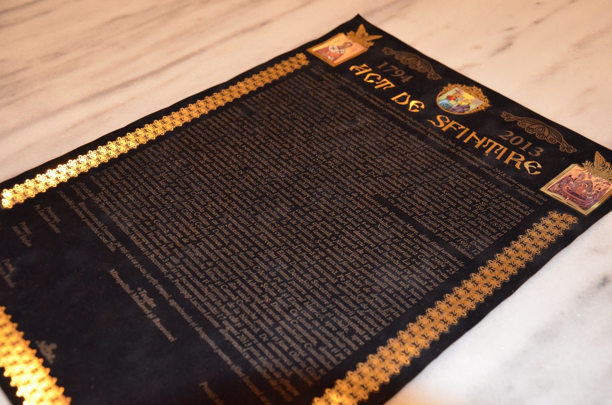 „O pomenire a unui ctitor este veşnică, pentru că în slujba veşniciei este lucrarea lui“