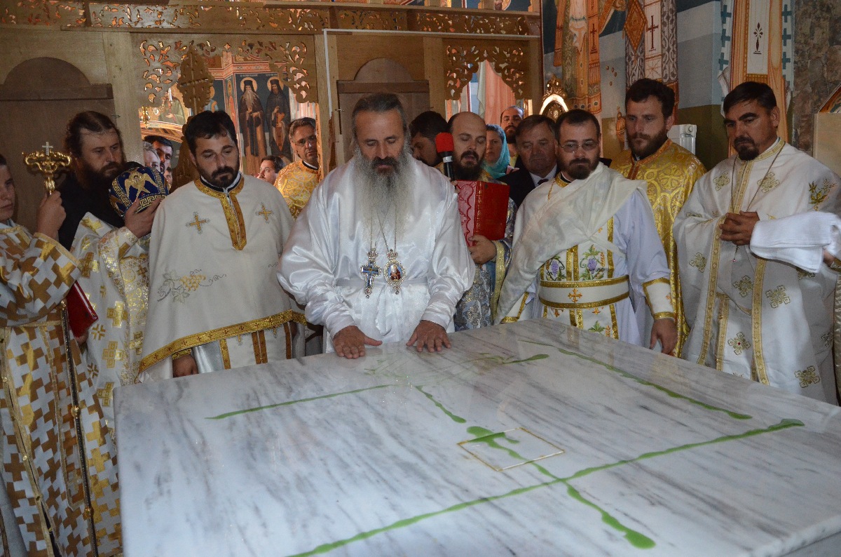 „O pomenire a unui ctitor este veşnică, pentru că în slujba veşniciei este lucrarea lui“