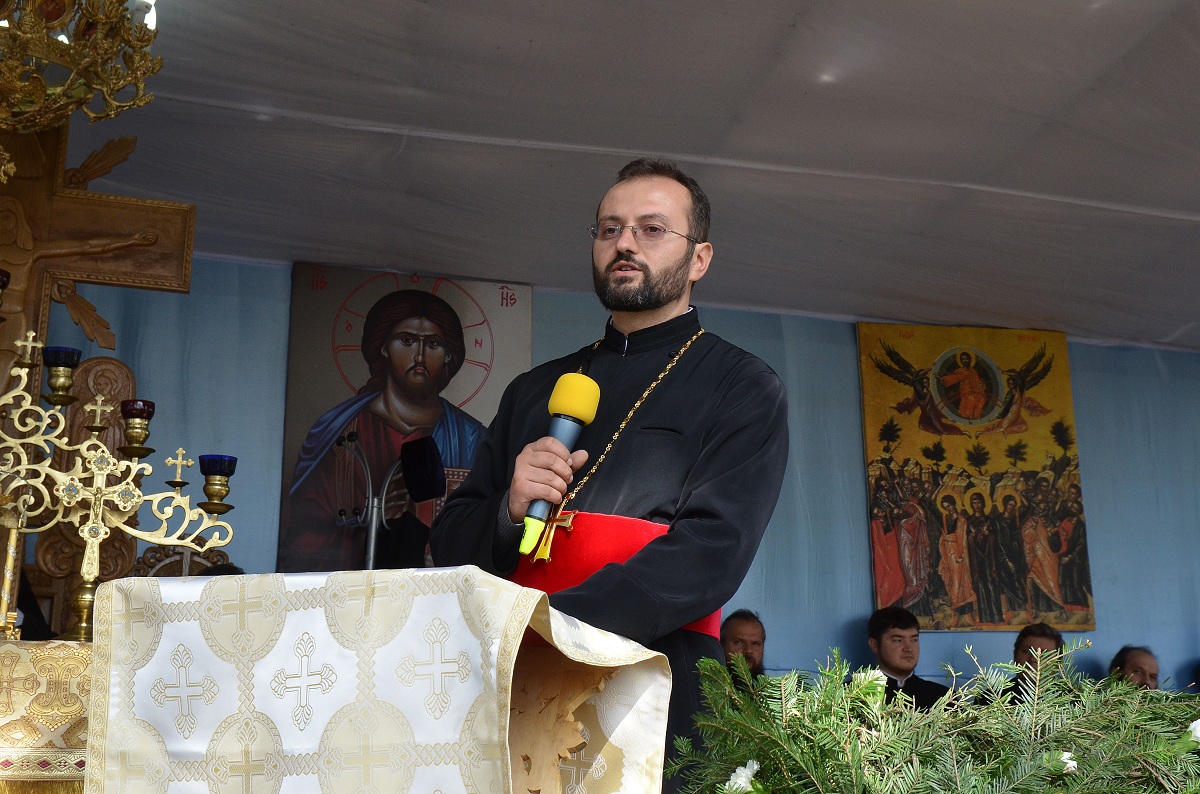 Resfinţirea bisericii parohiei Ulmi-Belceşti