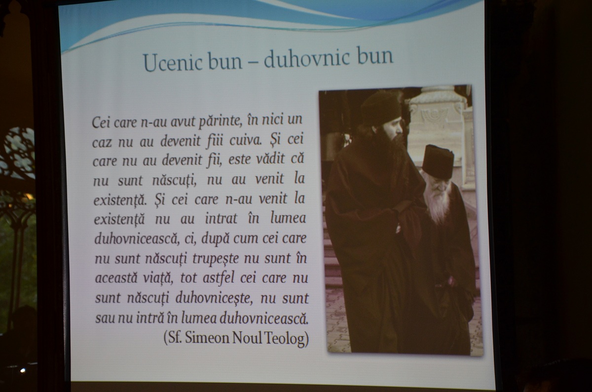 Arhim. Damaschin Luchian: „Părintele duhovnicesc nu trebuie să-i conducă pe ucenici la sine însuşi, ci la Dumnezeu“