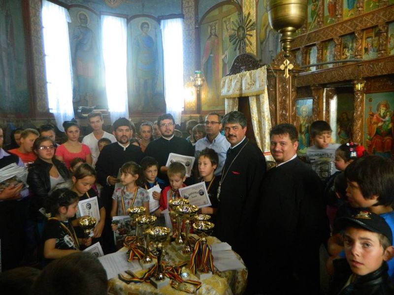 Participare impresionantă la concursul de şah din parohia Băseşti