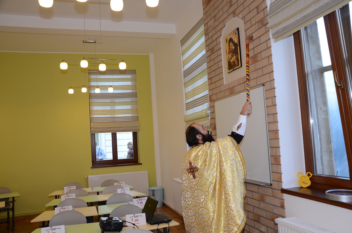 Binecuvântarea noului an şcolar la Școala „Varlaam Mitropolitul“