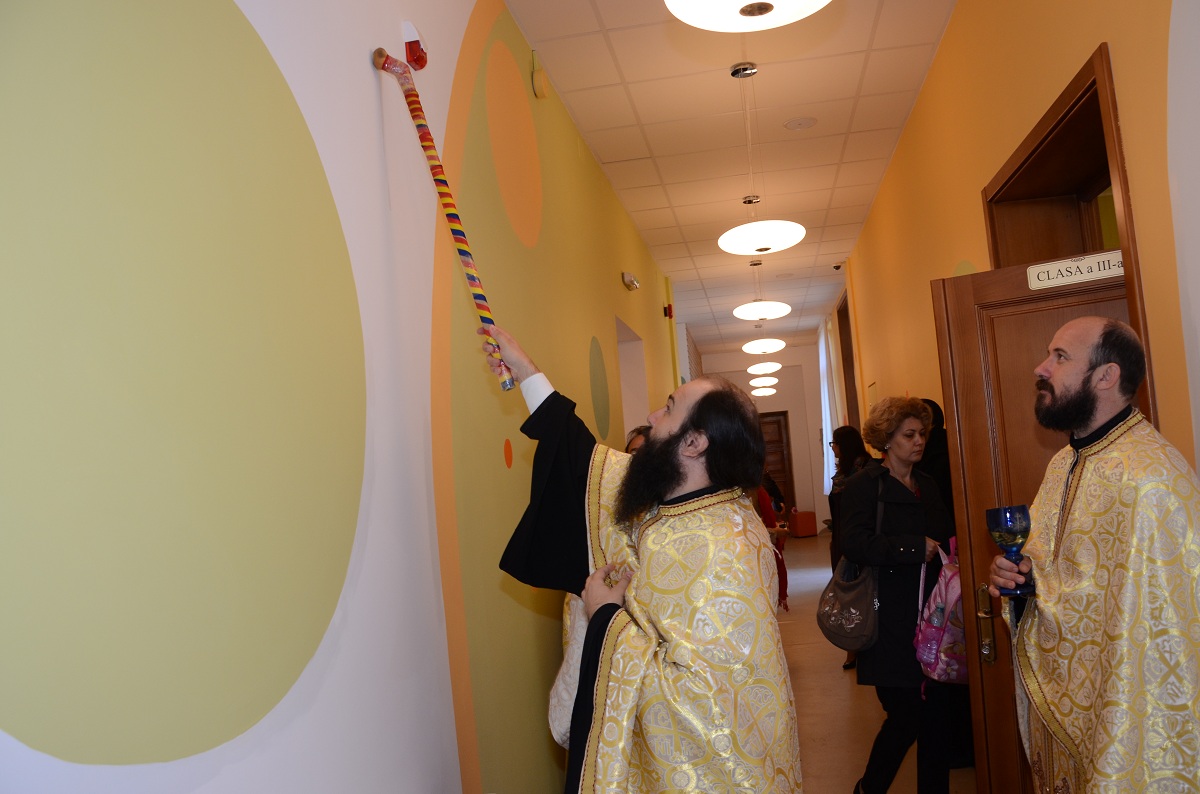 Binecuvântarea noului an şcolar la Școala „Varlaam Mitropolitul“