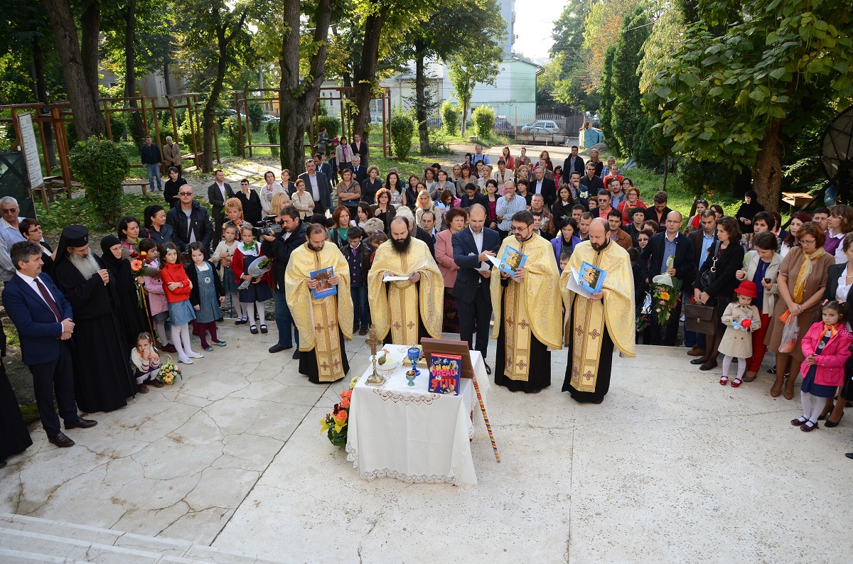 Binecuvântarea noului an şcolar la Școala „Varlaam Mitropolitul“