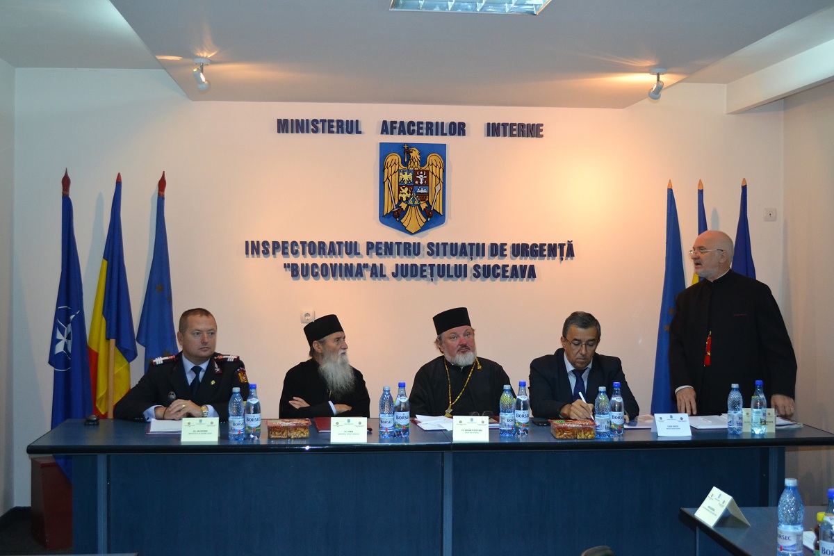 Preoţii militari din cadrul MAI s-au reunit la Suceava