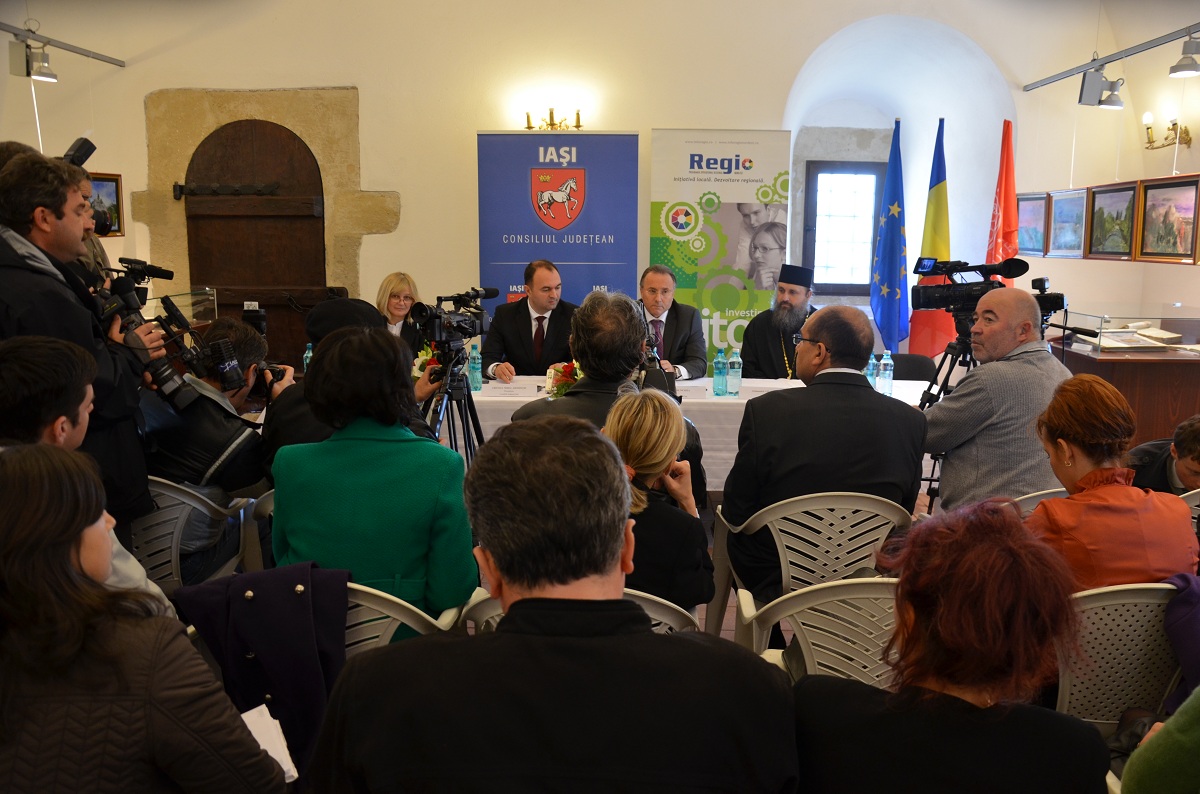 A fost semnat contractul de finanțare pentru proiectul „Reabilitarea Mănăstirii Golia - etapa II”