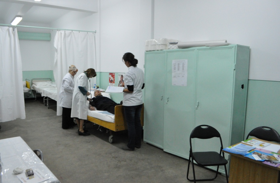 Medici şi asistenţi, voluntari la hramul Sfintei Parascheva