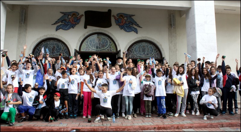 Crosul sportiv „Campionii bucuriei” în orașul Topoloveni