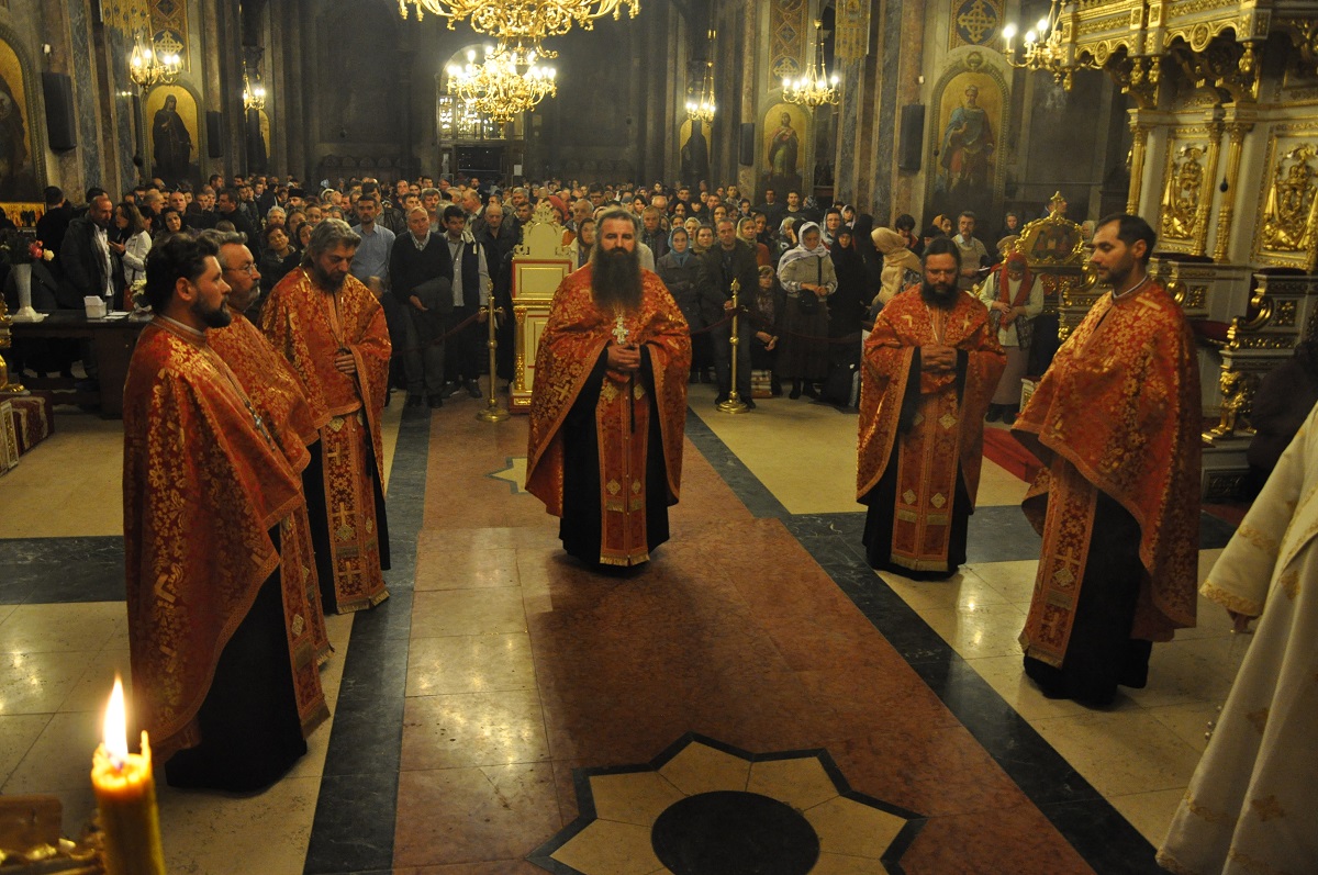 Priveghere în cinstea Aducerii moaştelor Sfântului Andrei la Iaşi