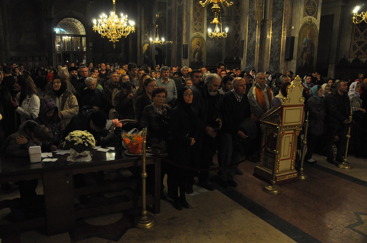 Priveghere în cinstea Aducerii moaştelor Sfântului Andrei la Iaşi