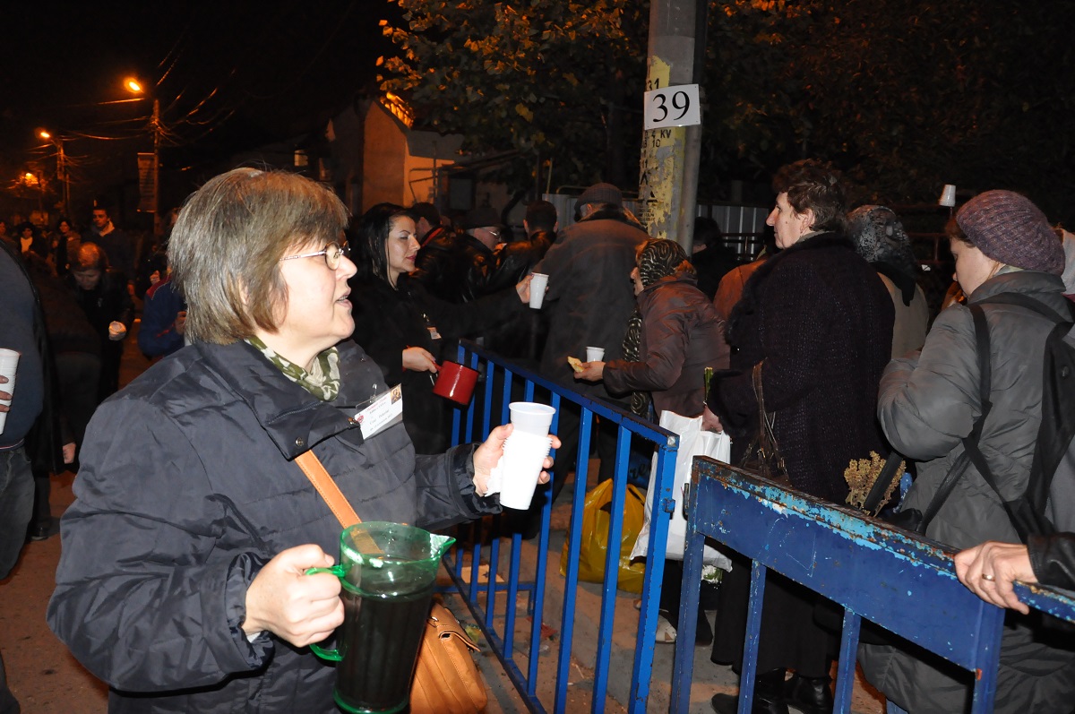 Ceaiul pelerinilor la rândul Sfintei Parascheva