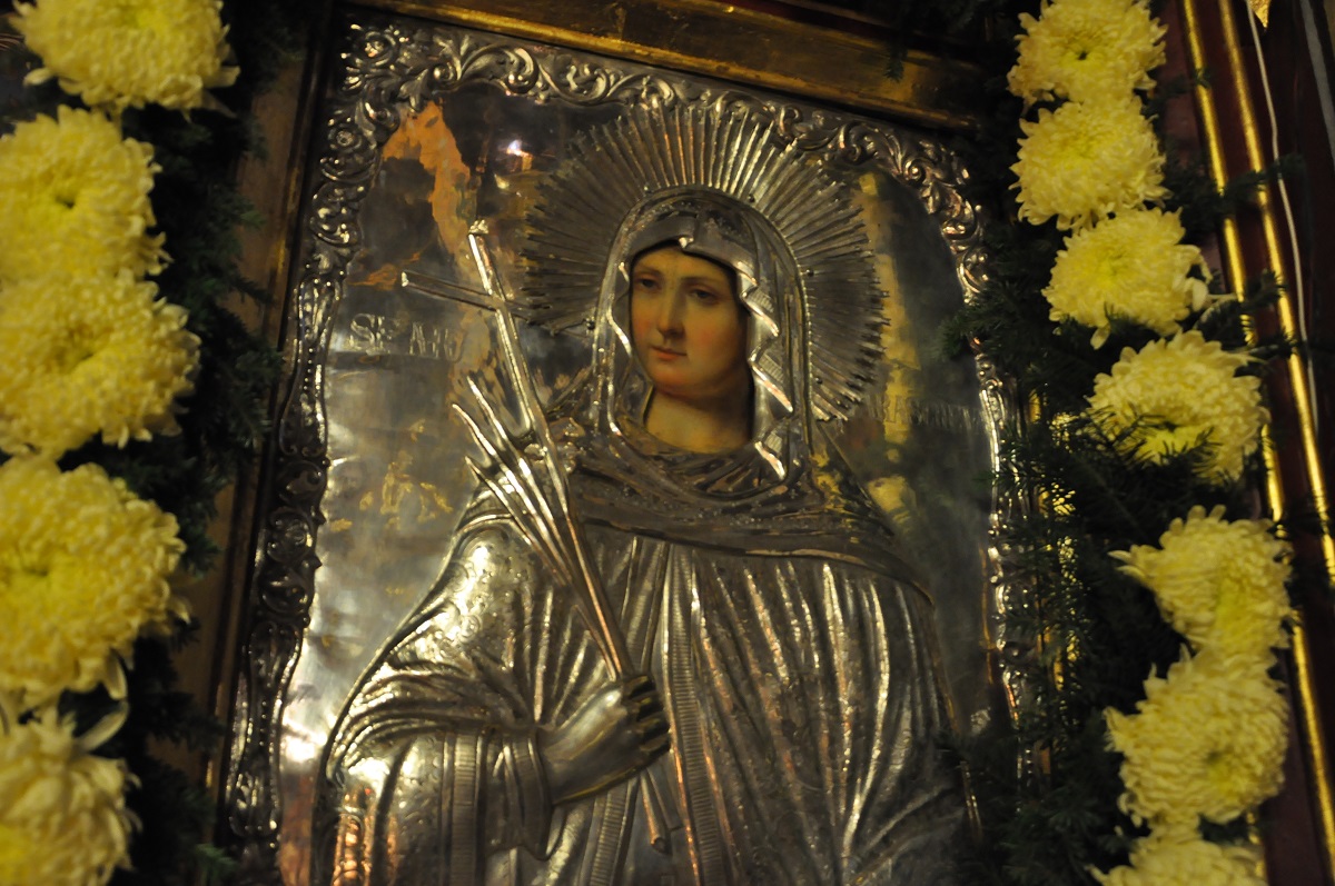 PS Varlaam Ploieşteanul, la hramul Bisericii &quot;Sfânta Parascheva&quot; din Iaşi