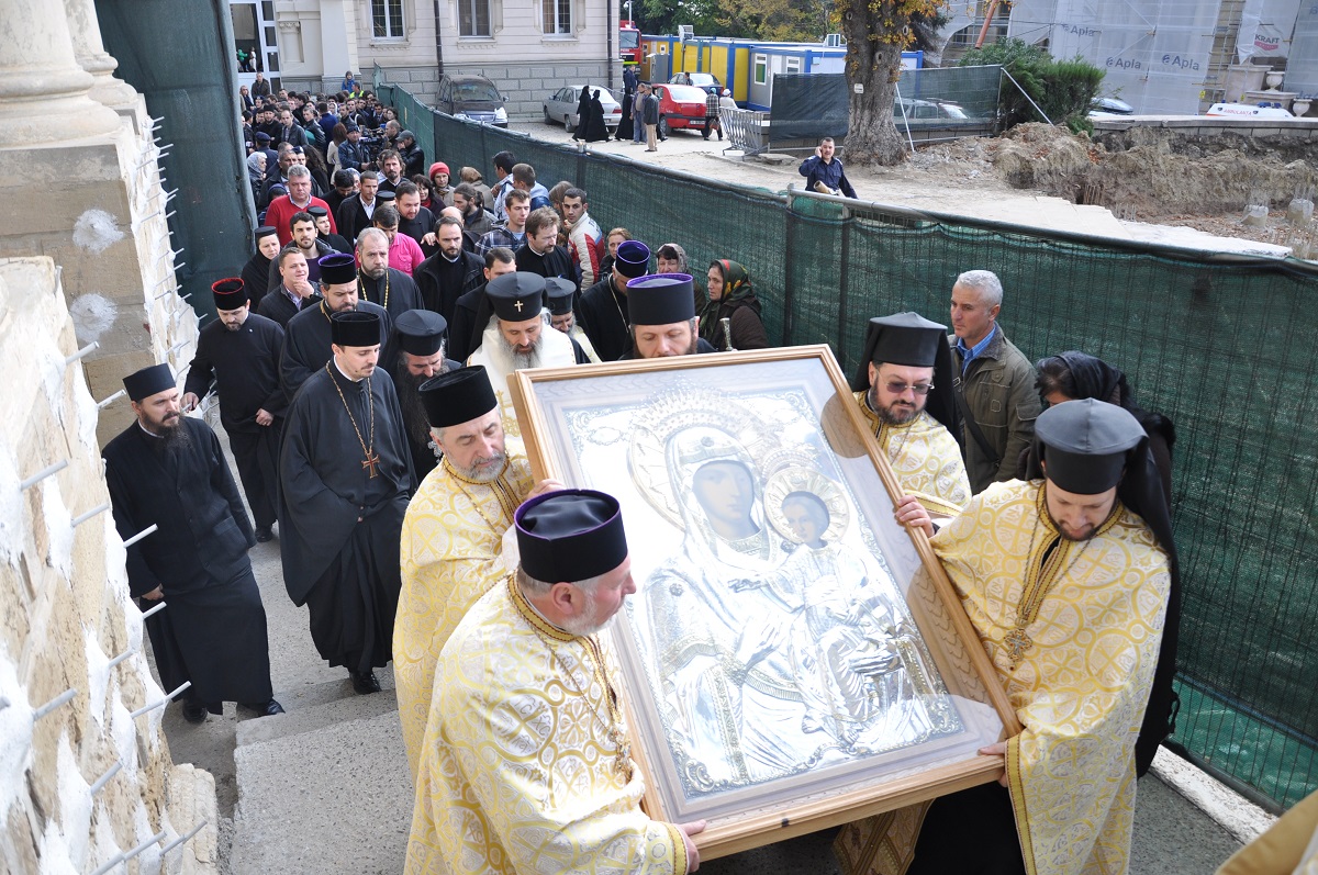 Icoana Prodromiţa, la hramul Sfintei Parascheva