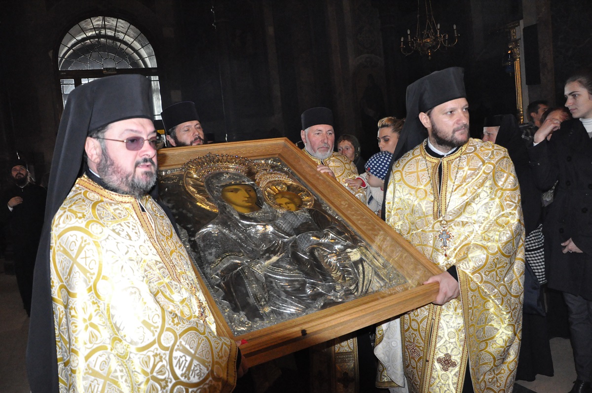 Icoana Prodromiţa, la hramul Sfintei Parascheva