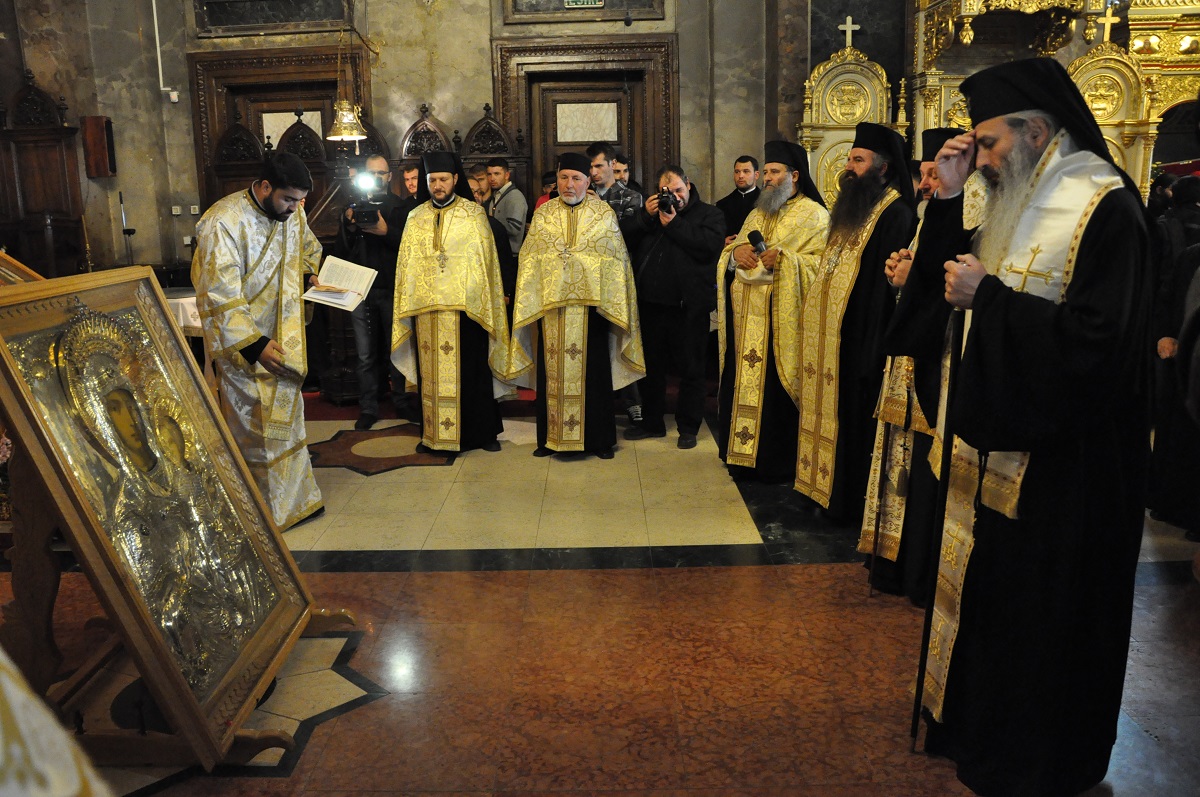 Icoana Prodromiţa, la hramul Sfintei Parascheva