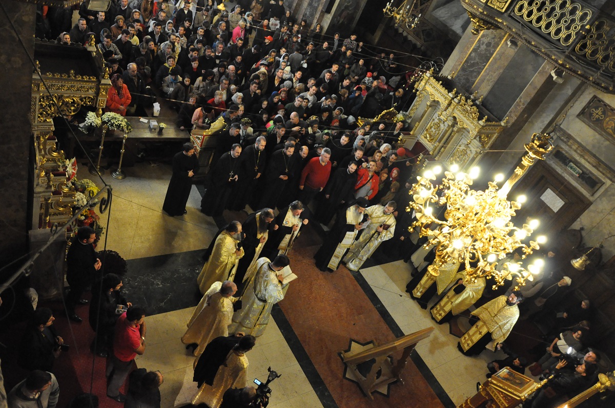 Pelerinii se pot închina icoanei Prodromiţa