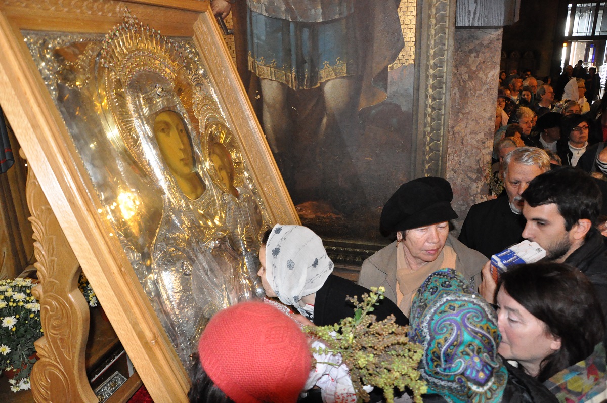 Icoana Prodromiţa, la hramul Sfintei Parascheva