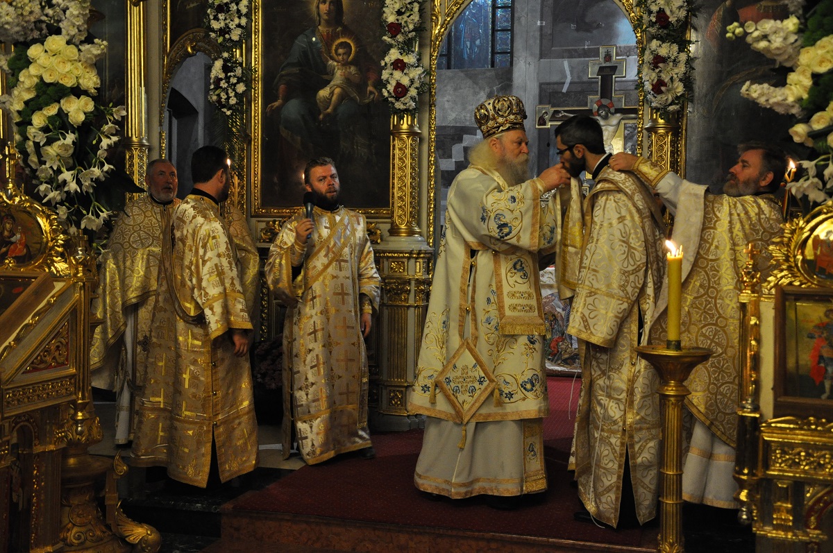 Hirotonie întru diacon la Catedrala mitropolitană din Iaşi