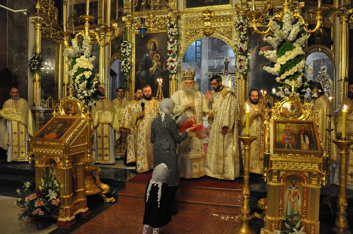 Hirotonie întru diacon la Catedrala mitropolitană din Iaşi