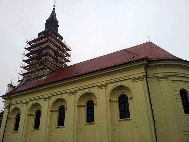 Lucrările de restaurare la Catedrala Episcopală din Giula continuă