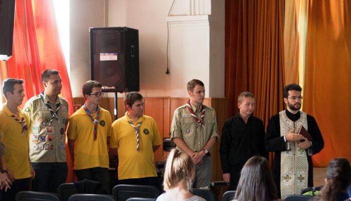 Deschiderea noului an cercetășesc la Giurgiu