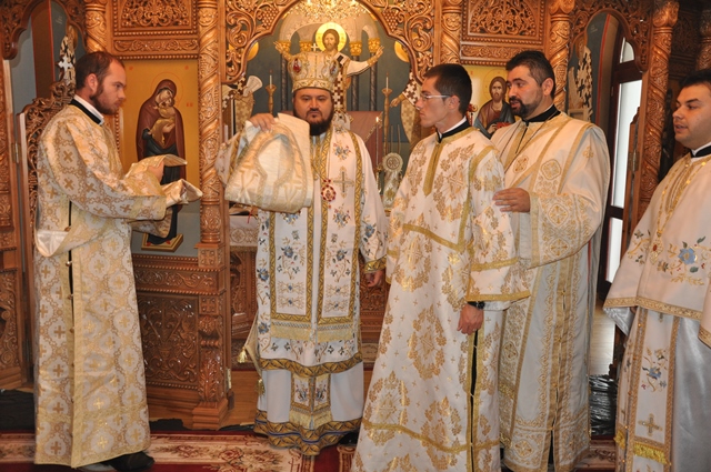 Hramul paraclisului de la Centrului Eparhial al Episcopiei Sălajului