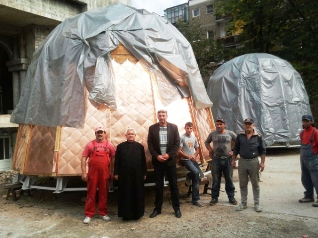 Noi lucrări la biserica Parohiei Arad-Şega II