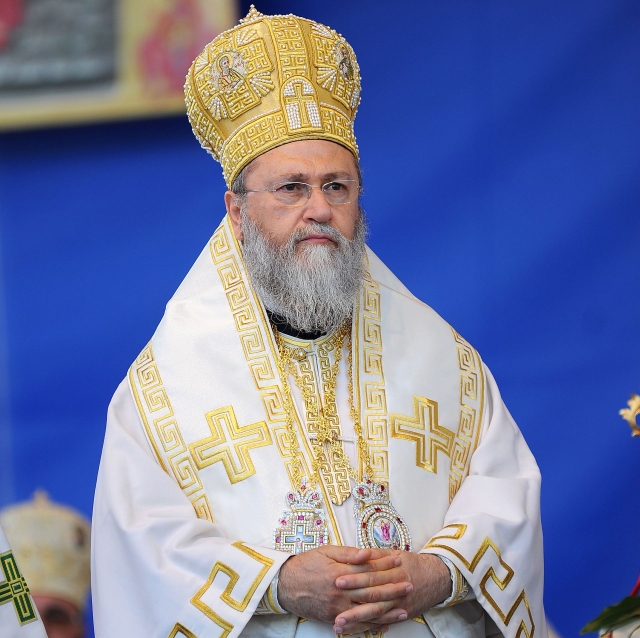 Mitropolitul de Corint la Patriarhia Română
