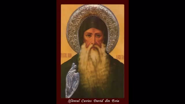 (Video) Sfântul Cuvios David din Evia