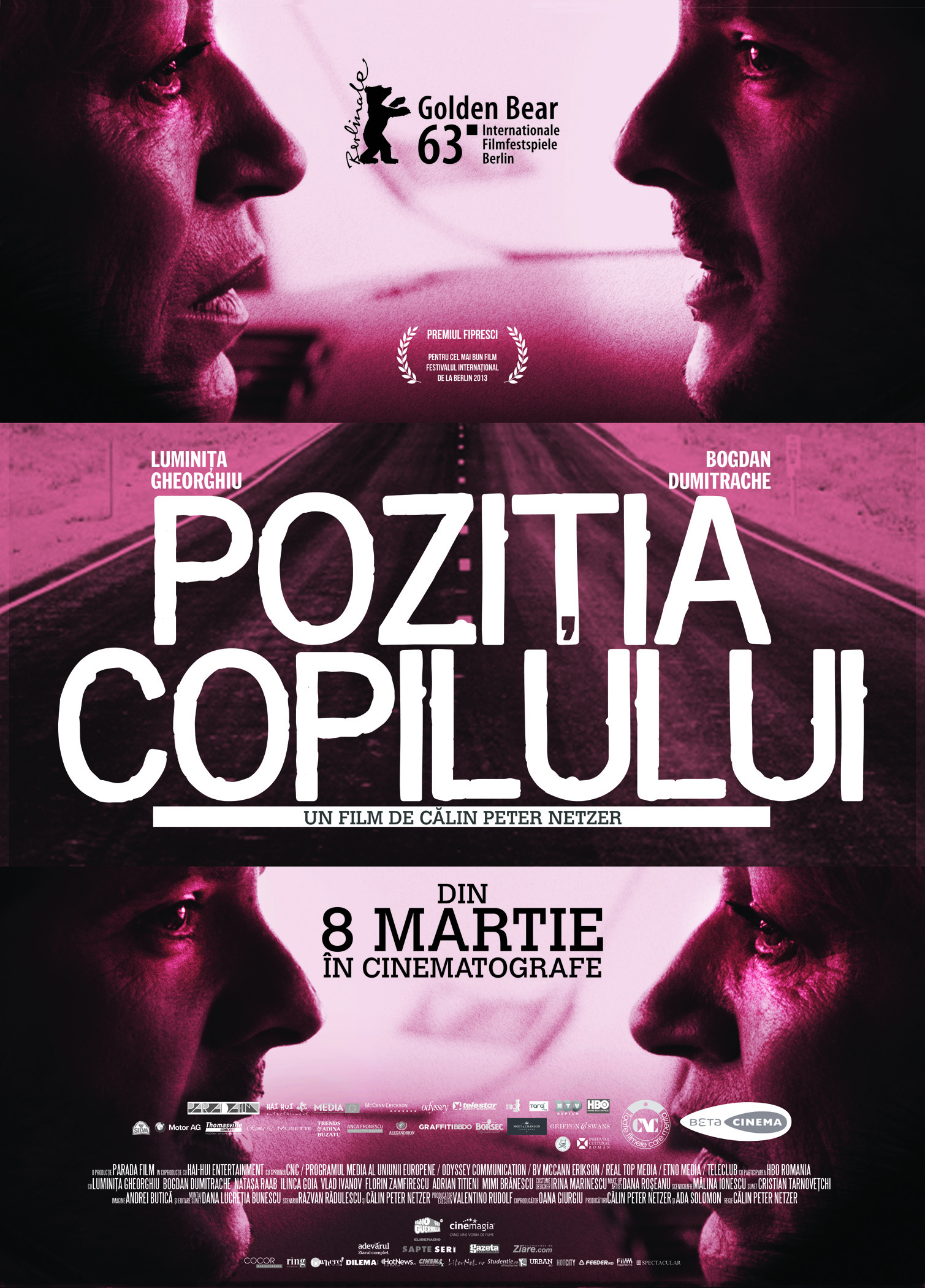 &quot;Poziţia copilului&quot; va merge la Festivalul CinEast de la Luxembourg