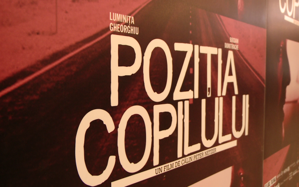 &quot;Poziţia copilului&quot;, la Festivalul de Film de la Stockholm