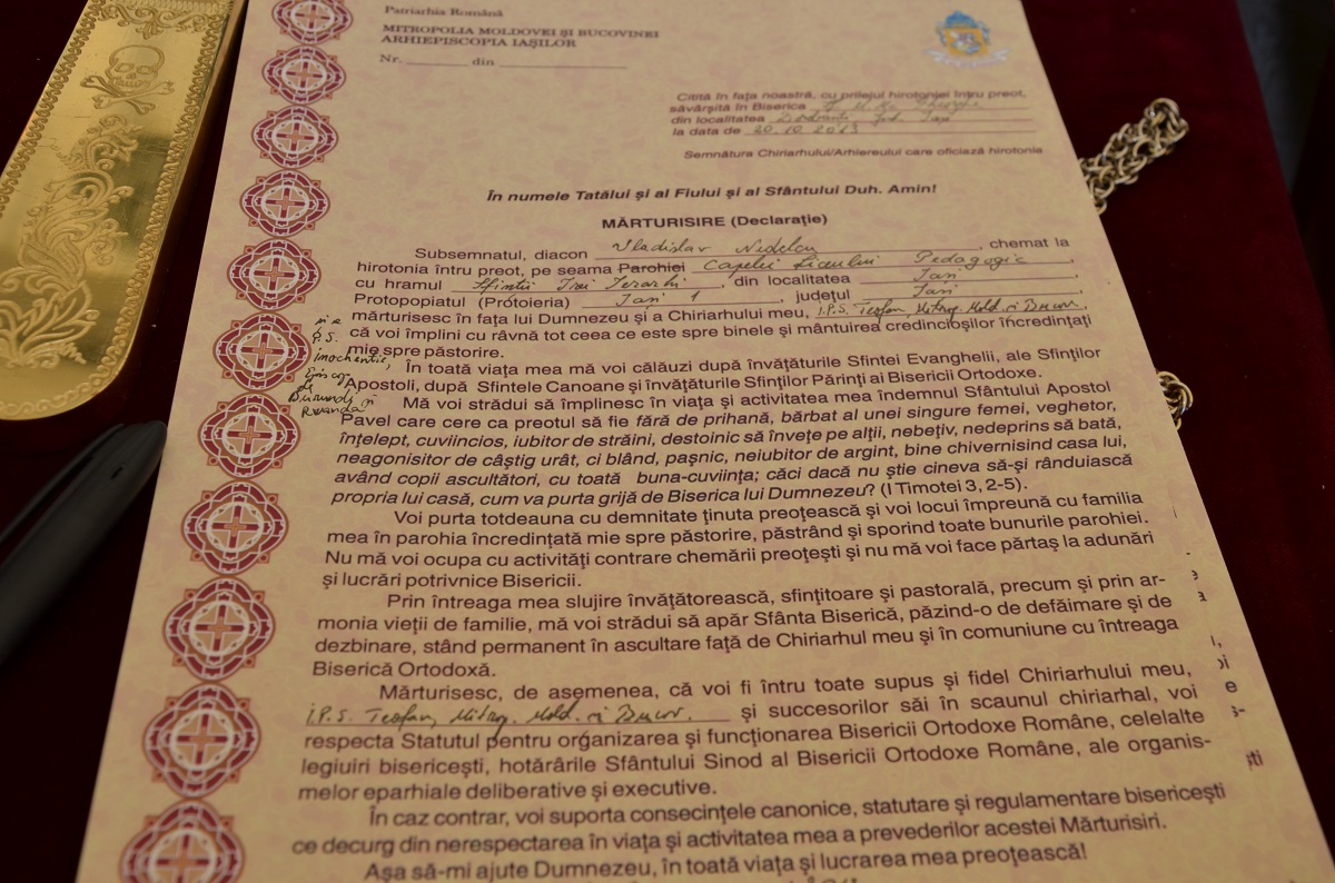 PS Innocentios, la resfinţirea bisericii din Dorobanţ: „Nu m-am bucurat niciodată de atâta ospitalitate şi dragoste“
