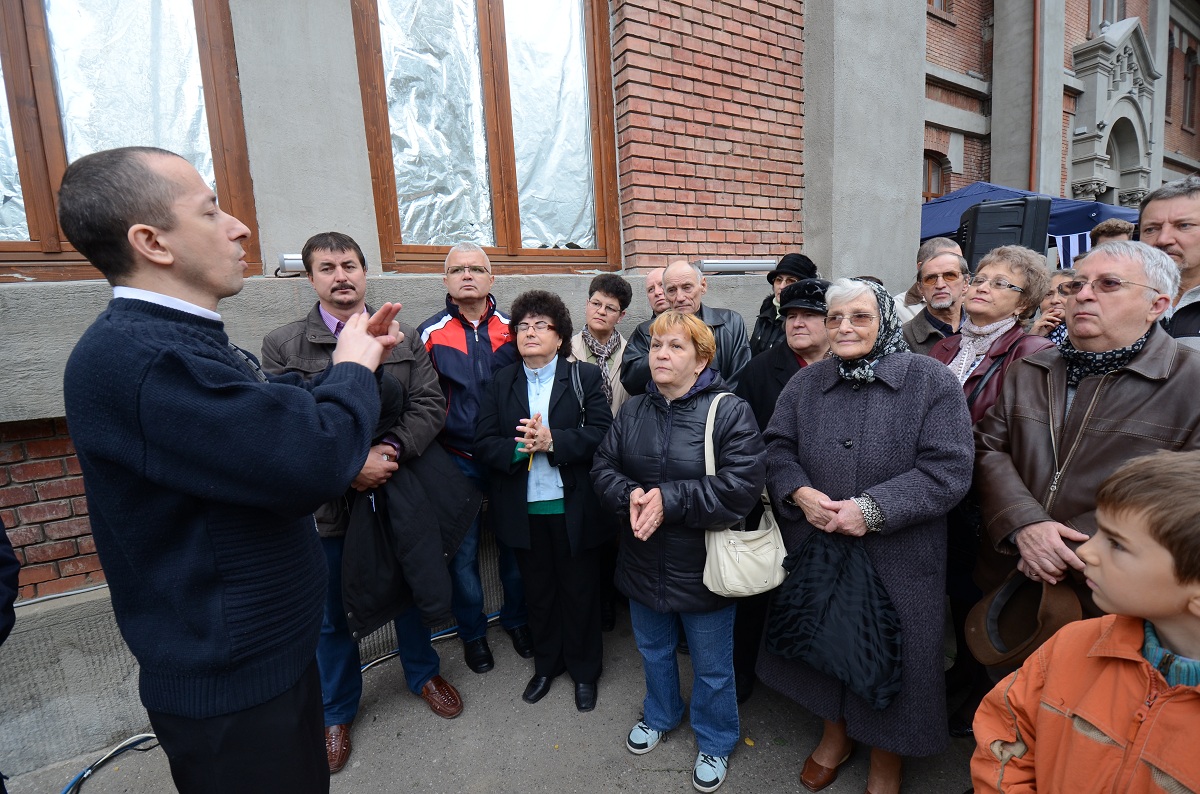 „M-a impresionat până la lacrimi ceea ce s-a realizat la acest lăcaș de cult”