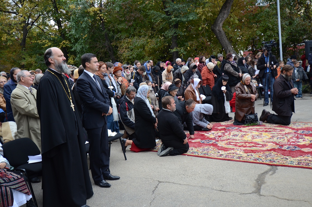 „M-a impresionat până la lacrimi ceea ce s-a realizat la acest lăcaș de cult”